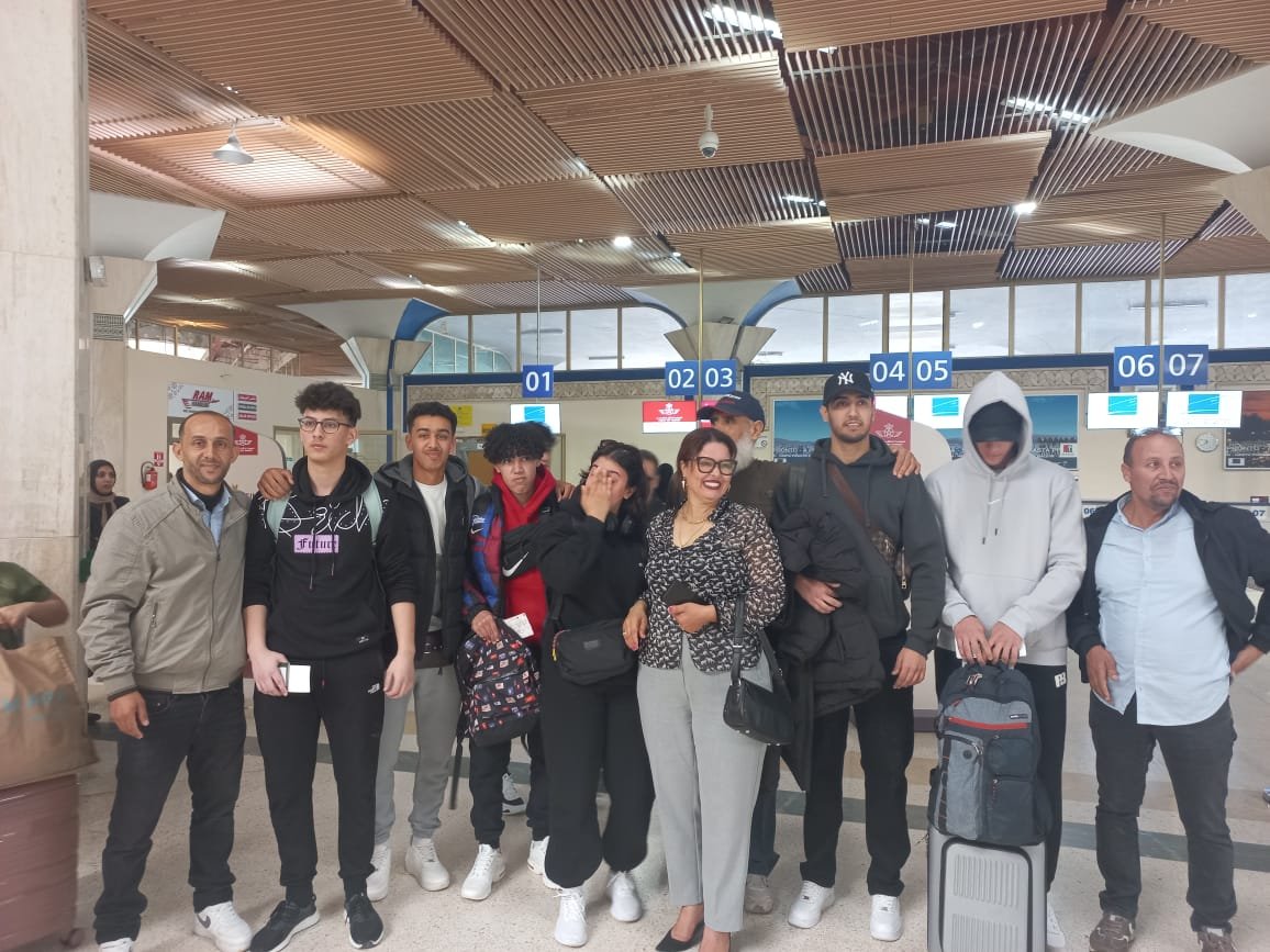 Students with their parents