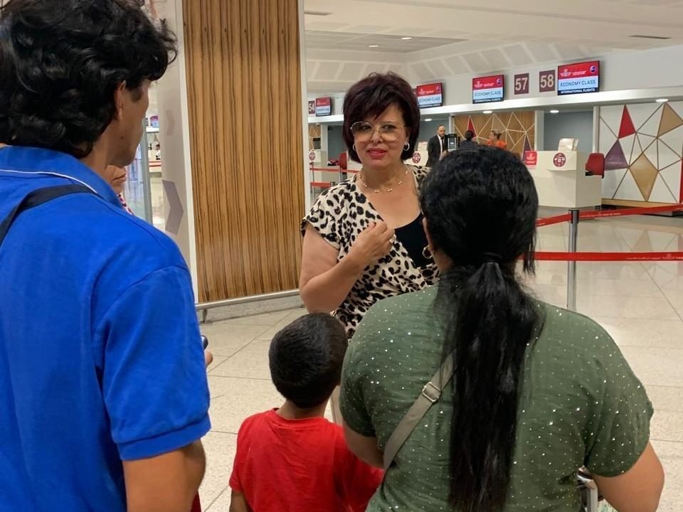 Accompagnement des étudiants et de leur famille à l'aéroport par Golden Student
